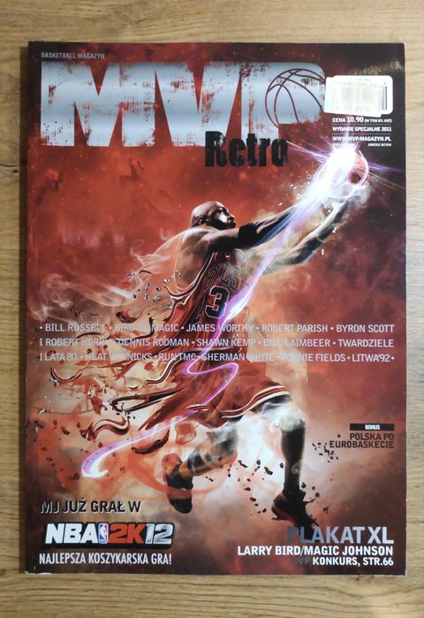 Sprzedam Magazyny NBA MVP