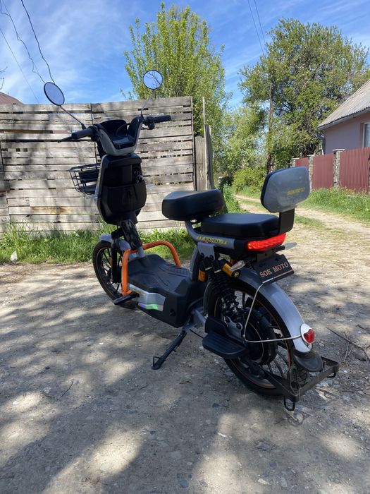 Електровелосипед SOK BUKOVINA PRO 1200W-60V-28Ah шини 20"/20"