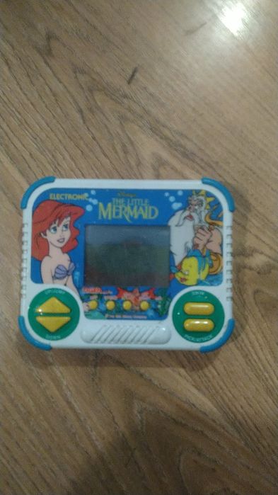 Gra elektroniczna Mermaid,Mała Syrenka Ariel Disney, Tiger Electronics