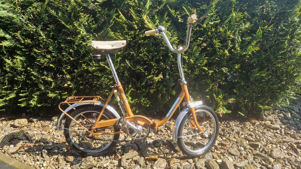 Romet Pelikan 1980r. Składak dziecięcy z PRL-u. 16" cali.