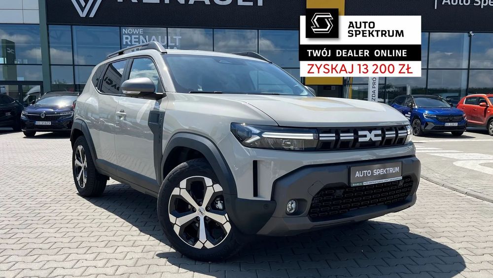 Dacia Duster Journey ECO-G 120 / Zyskujesz 13 200 zł z FINANSOWANIEM