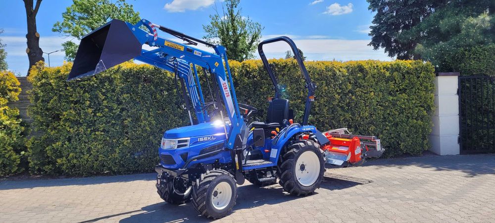 NOWY Traktor ISEKI TM 3267 ECO z TUR-em oraz glebogryzarką separacyjną