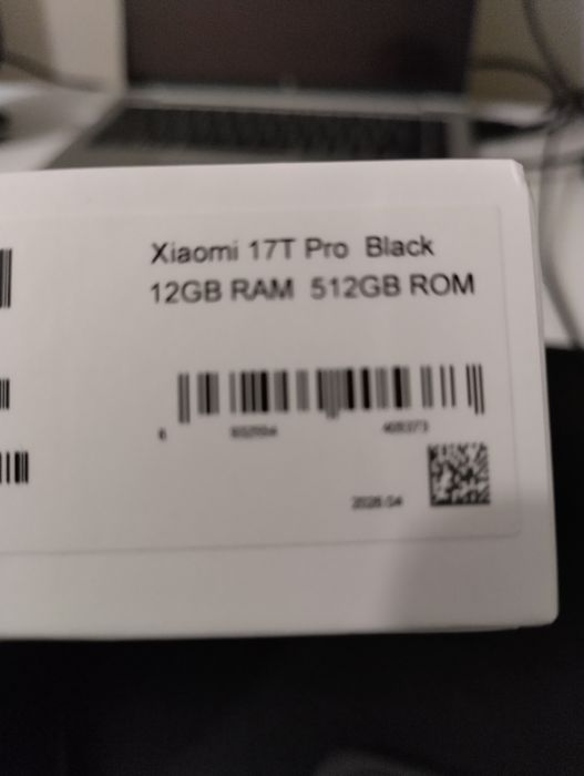 Smartphone Xiaomi 17T Pro 6.83" 12GB/512GB Dual SIM Black | 1 mês uso | com garantia pcdiga