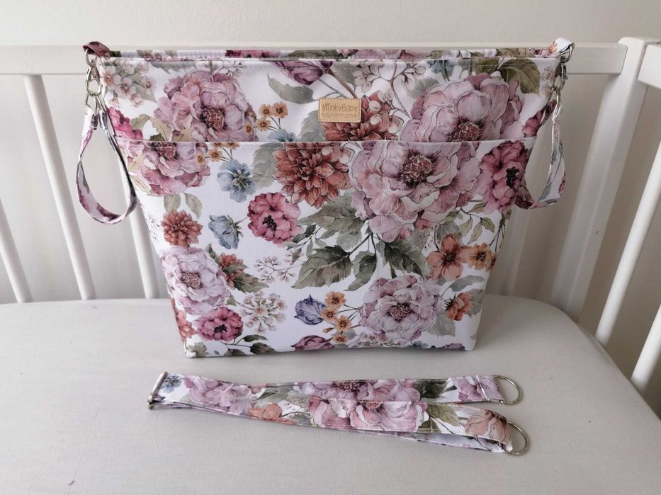 Torba do wózka 30x40x10cm cała w wzór różne WZORY