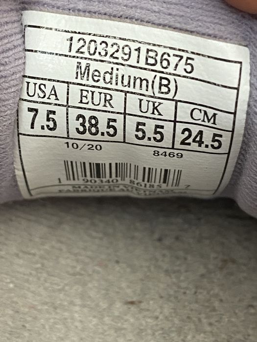 Кроссовки brooks adrenaline 38.5 24.5 см обувь кеды