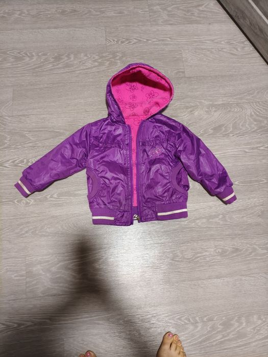 Курточка на девочку на рост 98-104 двухсторонняя