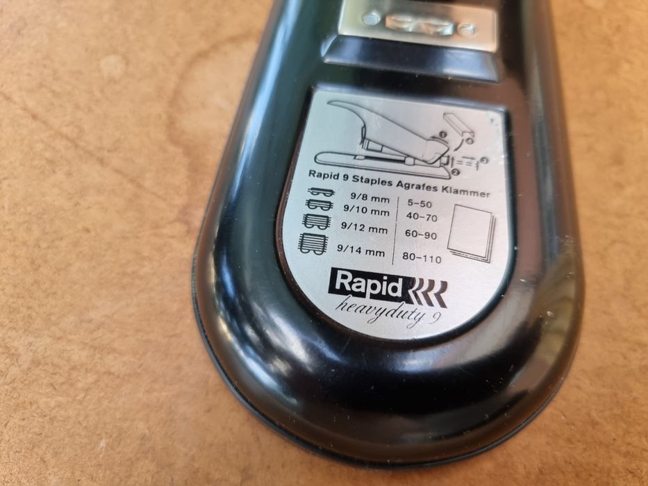 Agrafador Rapid 9 + oferta
 Comparar