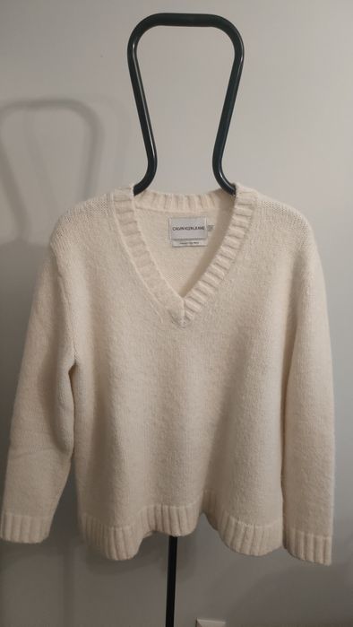 świetny wełniany sweter Calvin Klein Jeans