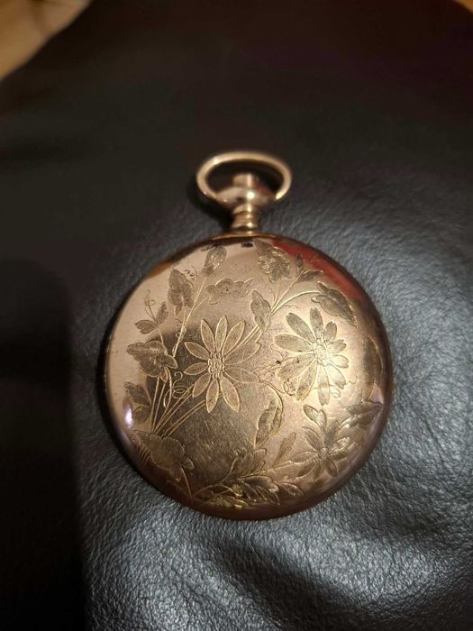 Caixa de relógio de bolso Elgin