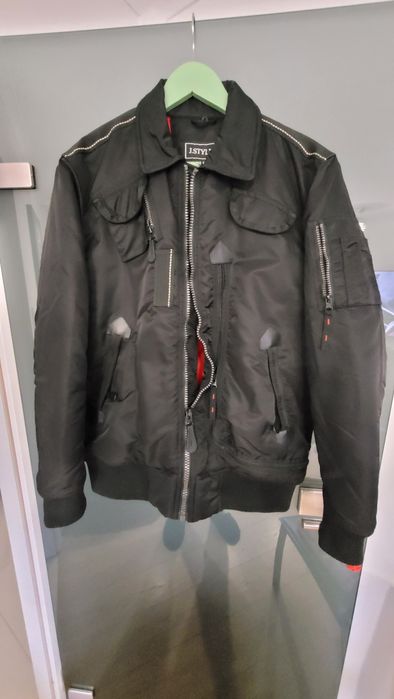 Kurtka męska Pilotka czarna nowa