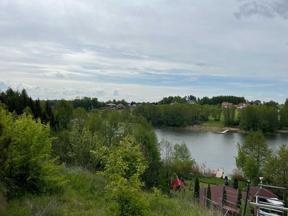 Działka budowlana z linią brzegową - Lepaki Małe