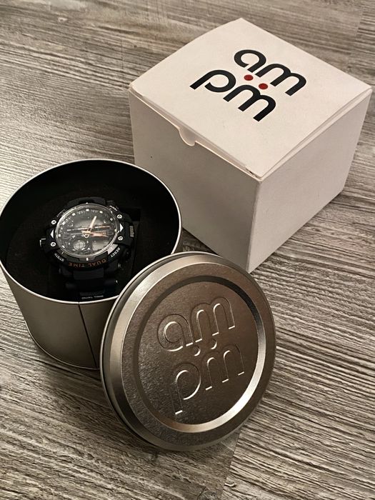Чоловічий годинник бренду AM:PM  Digital PC165-G401