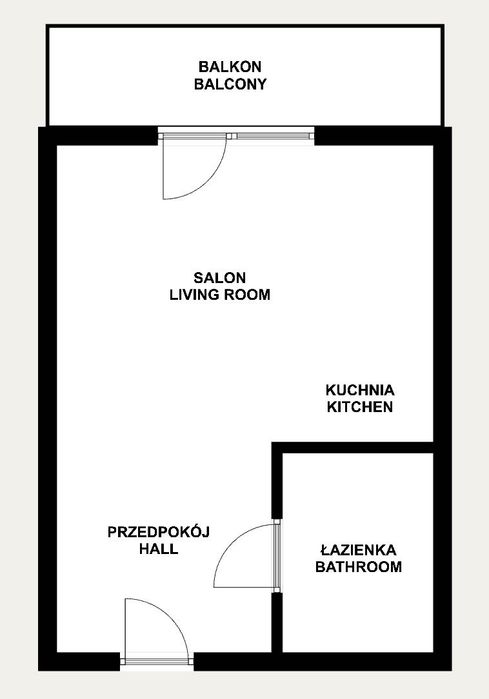 ENG | Bieńczycka | Kawalerka | 32M2 | Balkon | Parking