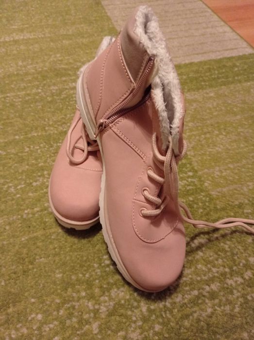 NOWE buty botki trapery 38 37,5 damskie dziewczęce jesienne TANIO