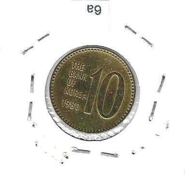 Coreia do Sul - - - - - Moedas