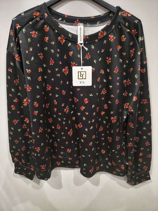 Bluza kwiatuszki damska  viral