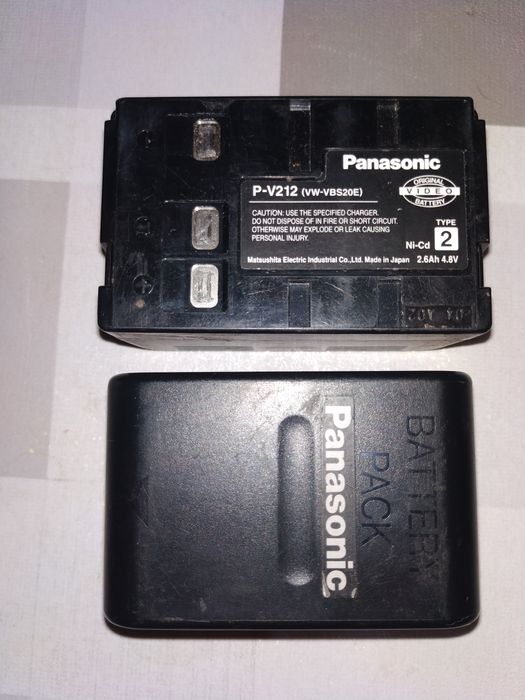 Аккумуляторы для видеокамеры Panasonik P-V212