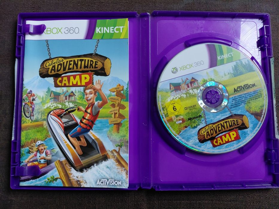 Gra Cabelas Adventure Camp na xbox 360 kinect