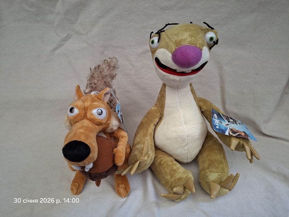 Ледниковый период ленивец Сид белка Скрат Скрет фирменные ice age