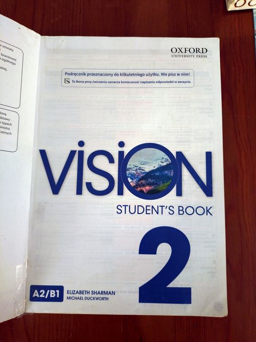 VISION STUDENT'S BOOK 2 podręcznik dla liceum OXFORD