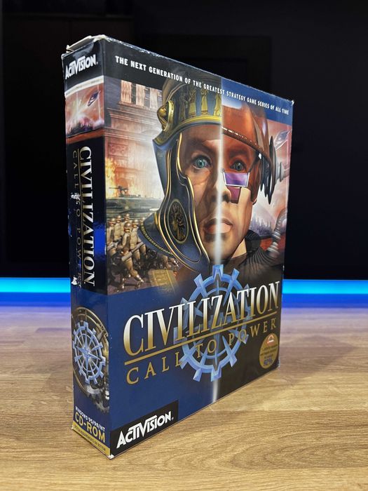 Civilization Call to Power (PC PL/EN 1999) BIG BOX premierowe wydanie
