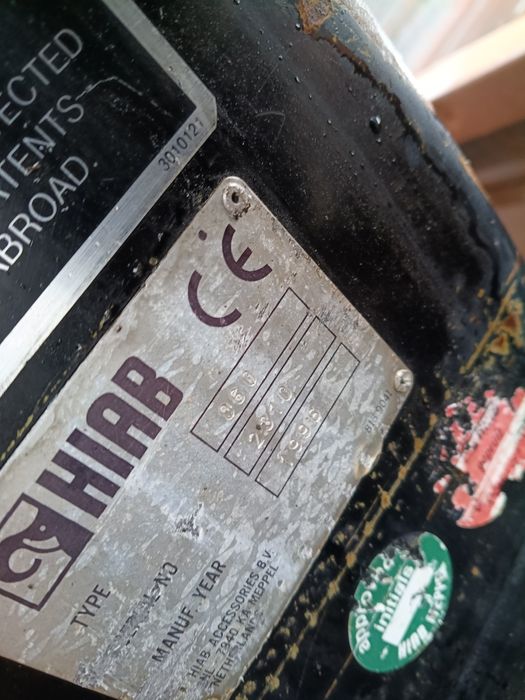 Hds hiab 060 palfinger atlas dźwig