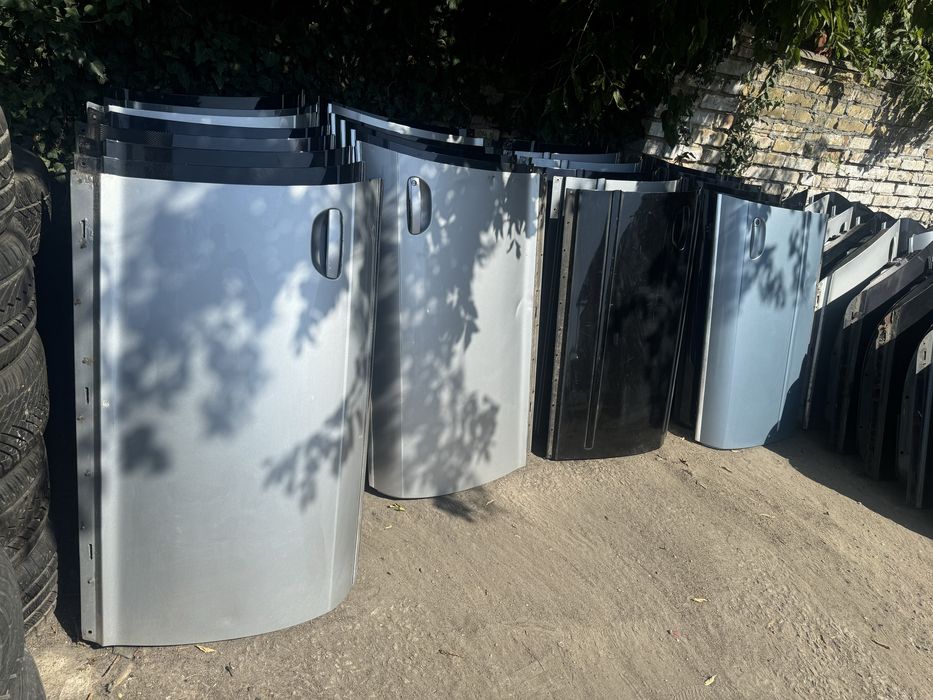 Двері audi a6 c6 дверки ауді а4 б7 дверь срібні чорні сині голі