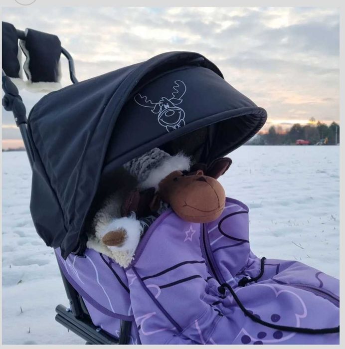 Ексклюзивні VIP санки на колесах Prampol Rasper Delux 7в1