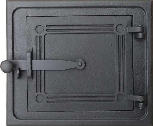 Drzwiczki pieca chlebowego wędzarni KUCHENNE żeliwne 28x24CM PIECOWE