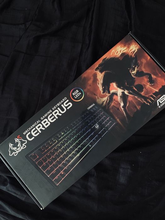 Механическая клавиатура asus cerberus игровая