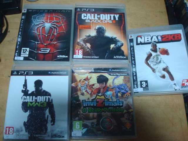 lote 13 jogos playstation 3 ps3