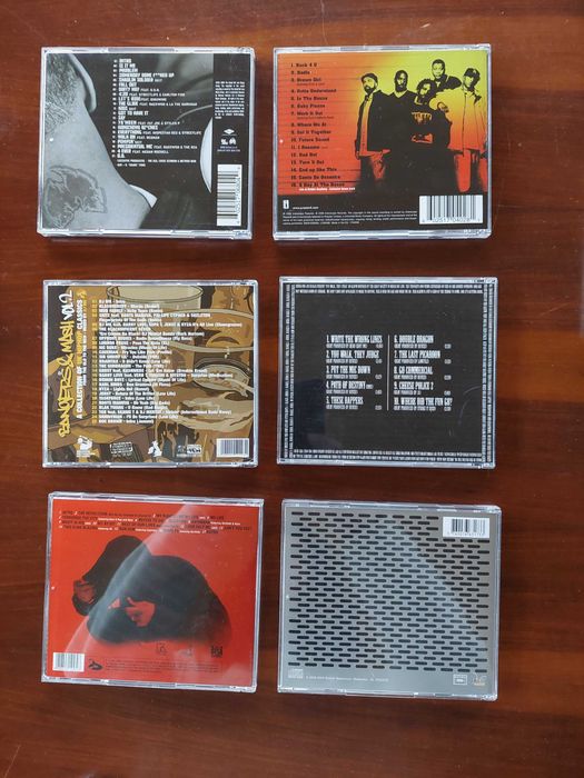 Vários CD RAP e outros