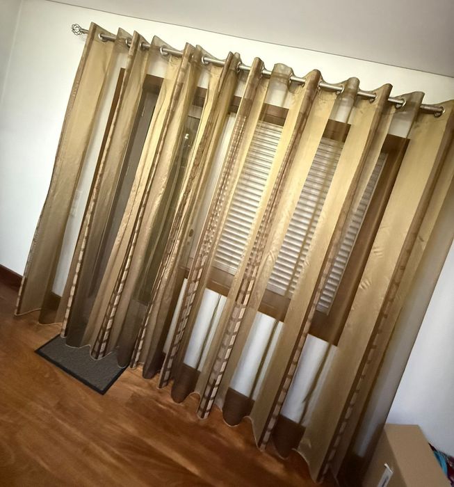 Cortinas em Organza