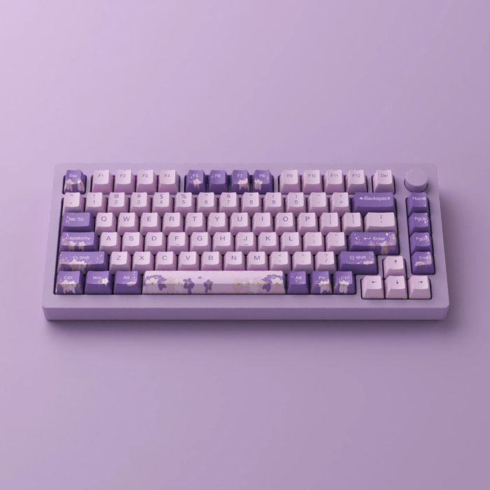 Механічна клавіатура MonsGeek M1 Wireless / M1W, фіолетова
