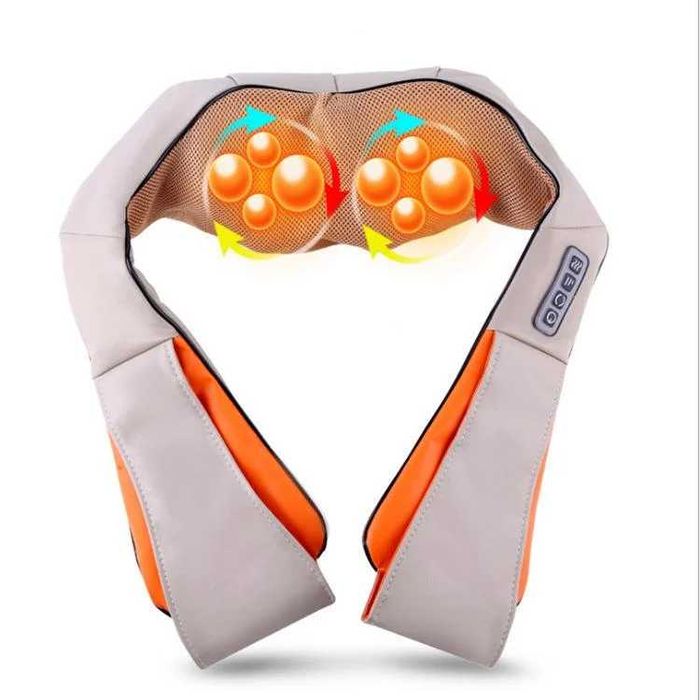 Электрический массажер для шеи Massager of Neck Kneading 220/12 V