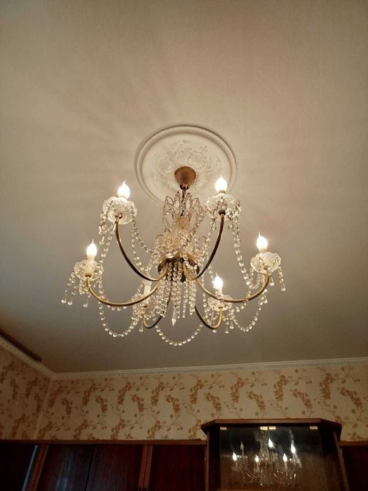 Люстра хрустальна Чехія