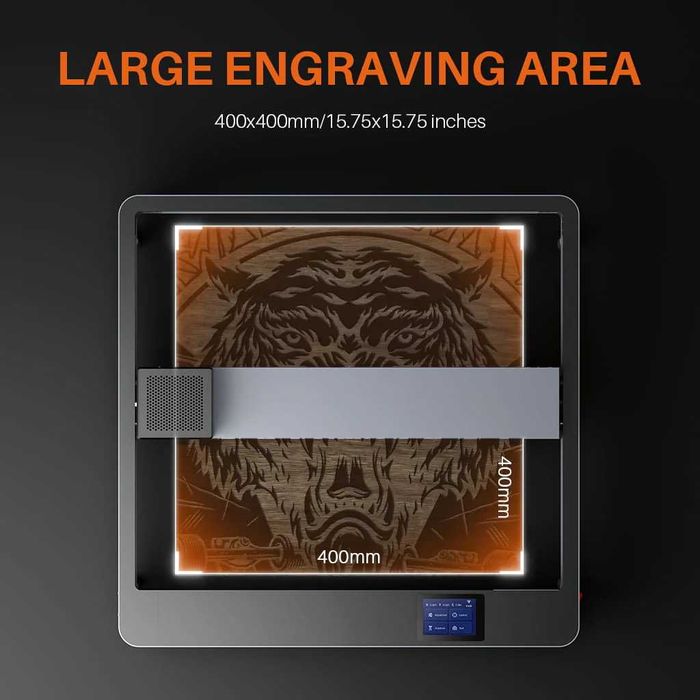 Лазерний гравер і різак ELEGOO Phecda/20 вт/40*40см/новий в наявності/