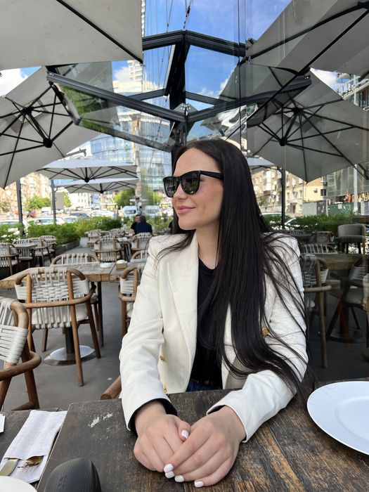 Білий жакет Zara