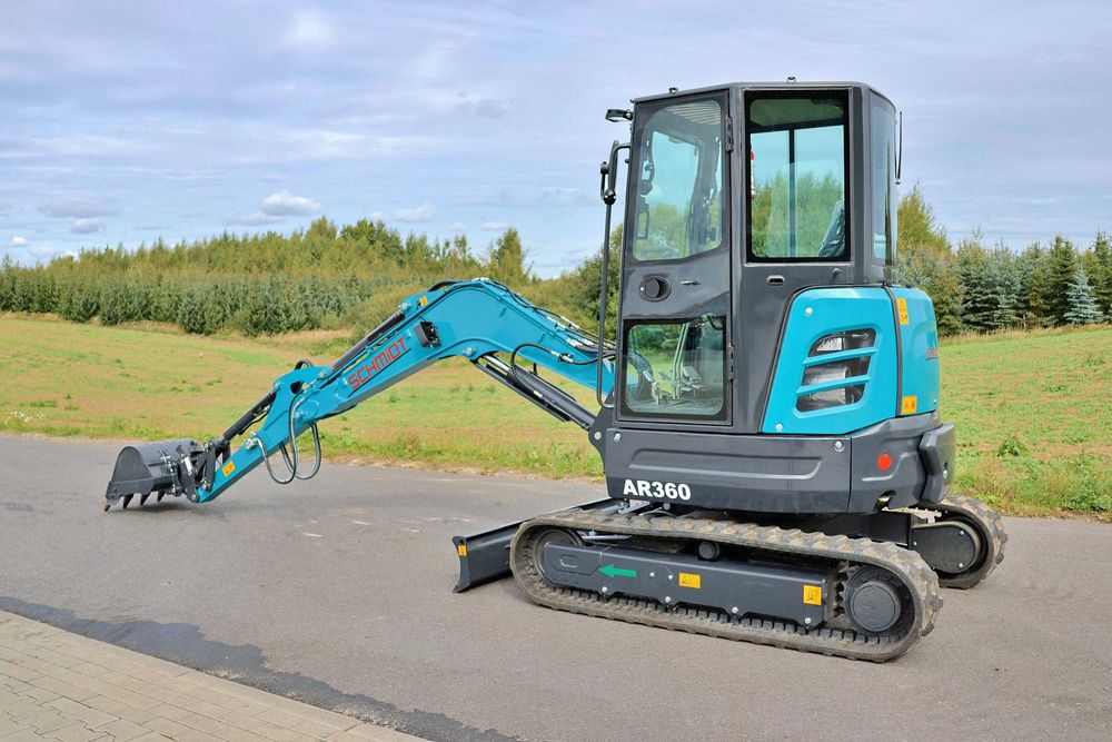 Minikoparka 3.8t SCHMIDT AR360 YANMAR Klima Zero Tail 2026