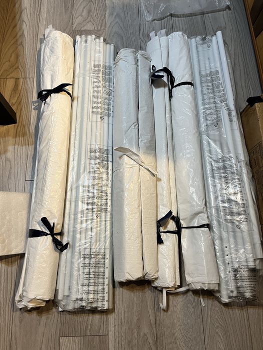 Namiot pawilon ogrodowy wystawowy imprezowy biały 3x9m,