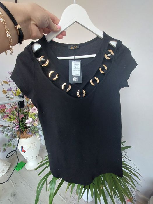 Elegancka bluzka 38 40 L M uniwersalny