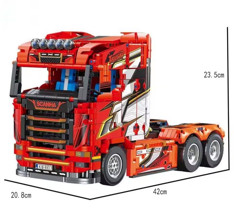Klocki Lepin/JieStar Ciężarówka Scania 1708 elementów