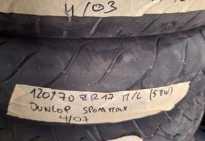 Pneus 120/70R17 Dunlop