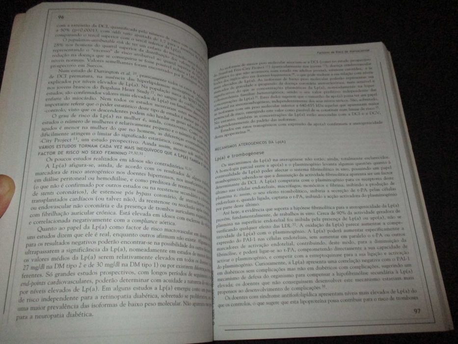 Livro Colesterol Lípidos e Doença Vascular Lidel