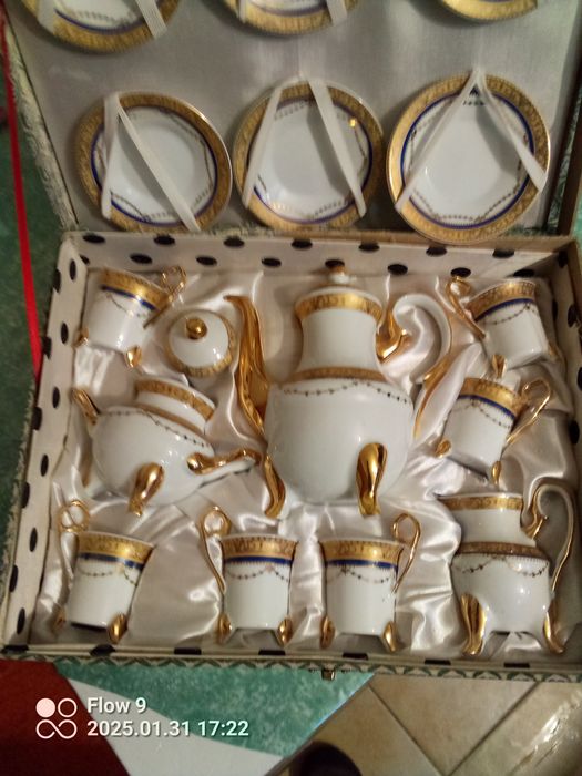 Jogo de chá novo só 60euros