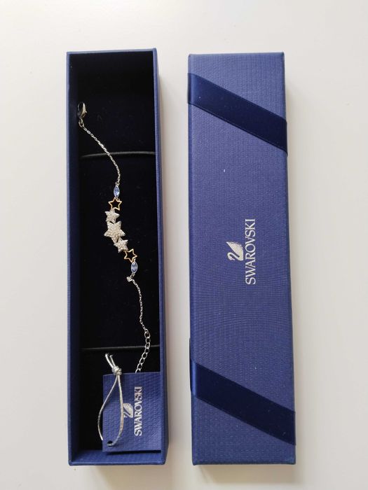 Bransoletka Swarovski gwiazdy duo