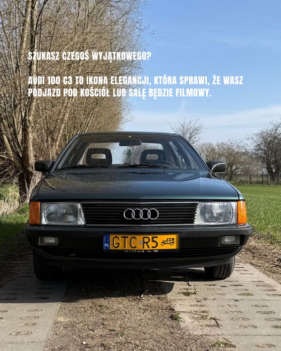 Wynajmij do ślubu! Audi 100 C3 1986r