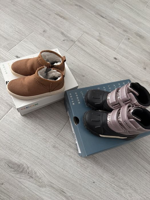 Черевики зимові чоботи взуття на дівчинку Geox 27