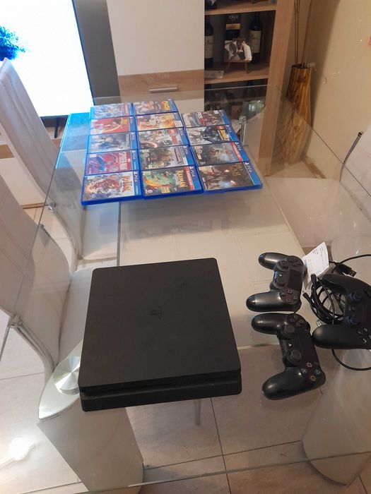 ps4 1tb como nova jogos vendidos a parte