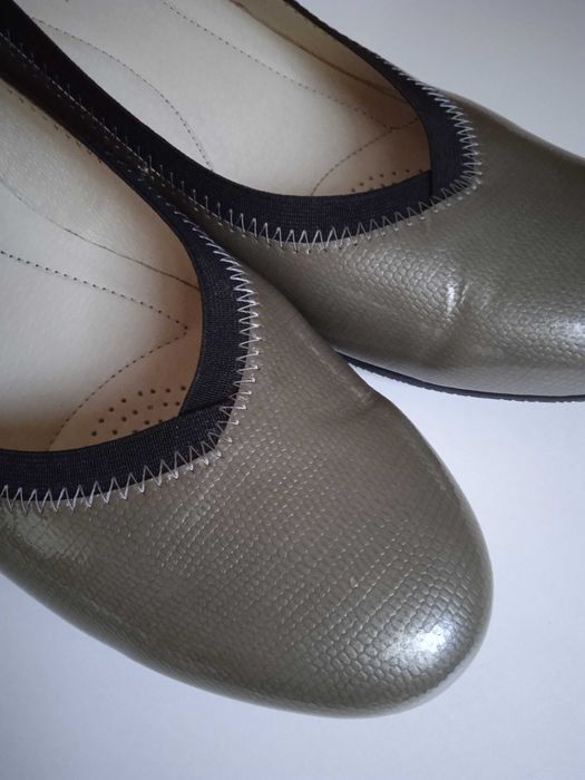 czółenka, buty damskie, skóra, 40
